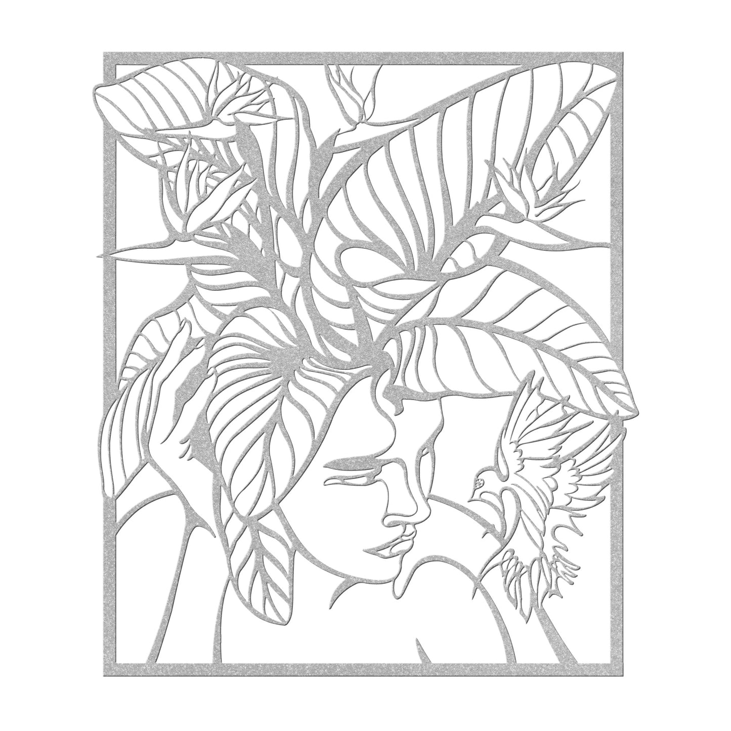 Bird of Paradise Metal Art