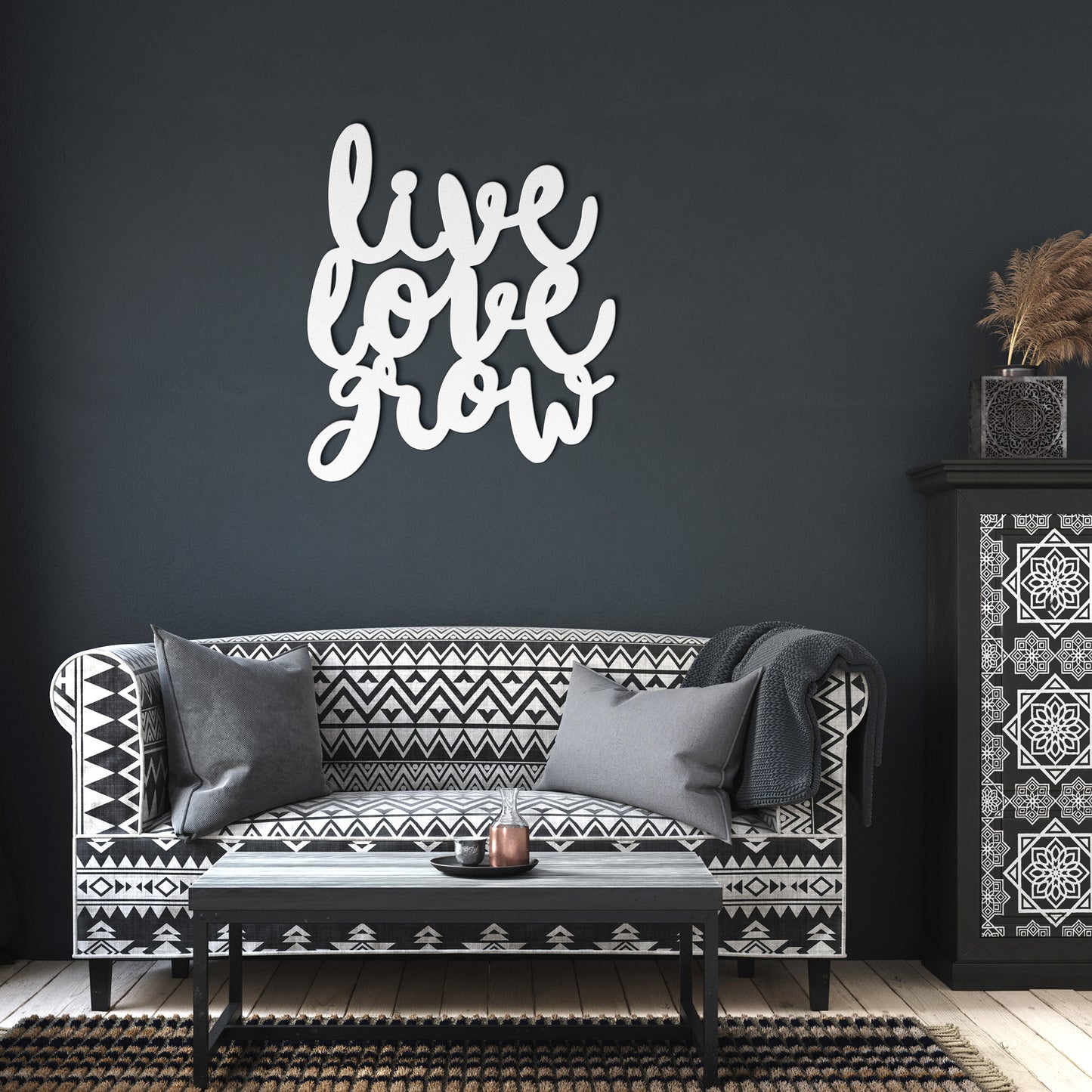 Live Love Grow Sign